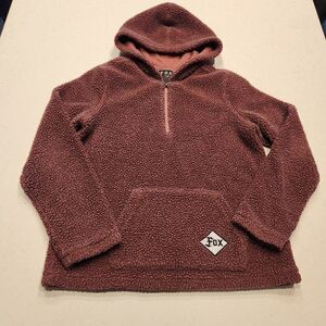 Fox Racing womens 1/4 zip fleece pullover. Size L